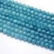 Natural Blue Quartz Beads Strands(G-O047-07-10mm)-1