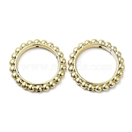 Acrylic Beads Frame, Ring, Golden, 43x5.5mm, Hole: 2.2mm(X-PACR-C002-06G)