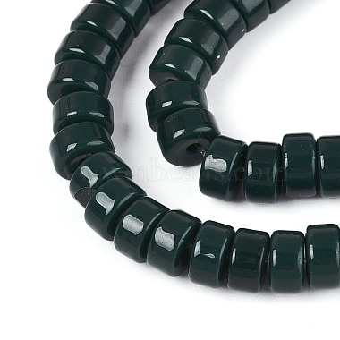 不透明無地ガラスビーズストランド(GLAA-N026-3x6mm-10)-3