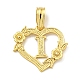 Heart Brass Pendants(KK-I714-04G-I)-1