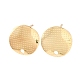 304 Stainless Steel Stud Earring Findings(STAS-D217-01G)-1