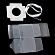 Transparent PET Cupcake Packing Boxes with Paper Base(PL-CBA0AB9-01A)-2