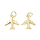 Rack Plating Brass Charms(X-ZIRC-C042-09G)-3