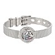 Unisex 304 Stainless Steel Watch Band Wristband Bracelets(BJEW-L655-026)-2