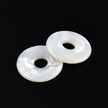 Natural White Shell Charms(SSHEL-N003-143)-3