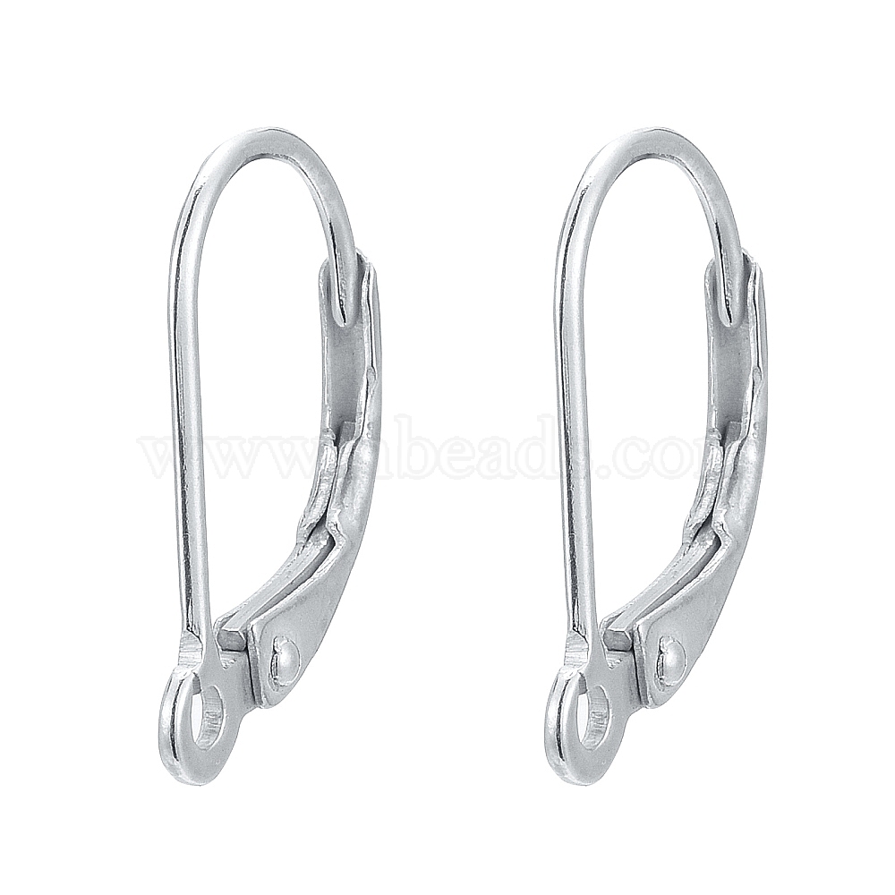 Men's Stainless Steel 10mm Thick Silver Hoop Earrings