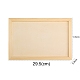 Unfinished Blank Wooden Clay Photo Frame(PW-WG449CF-01)-1