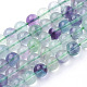 Natural Fluorite Beads Strands(G-E112-6mm-19)-1