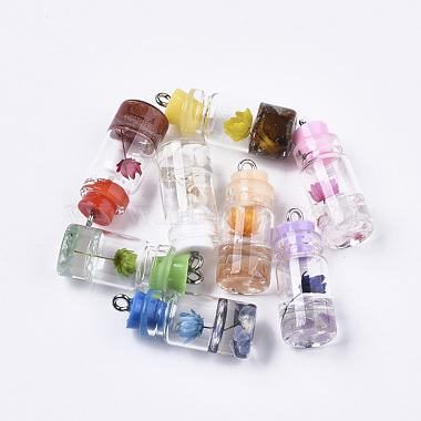 Decoraciones colgantes de botellas de vidrio(X-GLAA-S181-12)-2