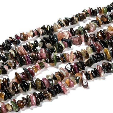 5mm Colorful Chip Tourmaline Beads
