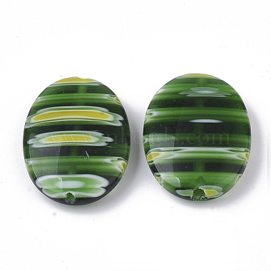 Handmade Millefiori Glass Beads(LK-T001-04)-2