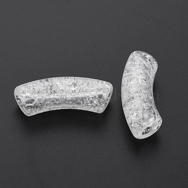 Perles en acrylique transparentes craquelées(CACR-S009-001B-NA)-3