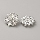 boutons &agrave; tige en alliage de strass(BUTT-WH0024-030S)-2