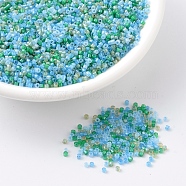 MIYUKI Delica Beads, Cylinder, Japanese Seed Beads, 11/0, (DB2067) Luminous Mix 7, 1.3x1.6mm, Hole: 0.8mm, about 20000pcs/bag, 100g/bag(SEED-J020-DB2067)
