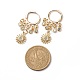 3 Pairs 3 Style Star & Moon & Sun Clear Cubic Zirconia Dangle Leverback Earrings(EJEW-JE05014)-3
