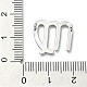 crémaillère pendentifs en laiton placage(KK-Q810-04G-P)-3