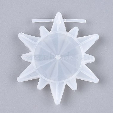 Snowflake Silicone Pendant Molds(DIY-I036-05)-2