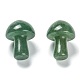 Натуральный зеленый авантюрин гриб гуа ша камень(G-L570-A06)-2