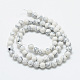 Synthetic Howlite Beads Strands(X-G-T053-8mm-01-1)-2