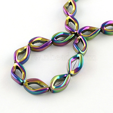 Electroplate Non-magnetic Synthetic Hematite Bead Strands(G-S203-01D)-2
