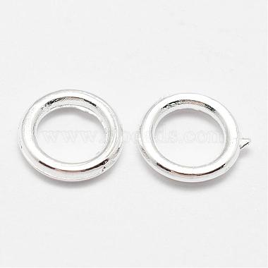Silver Ring Alloy Closed Jump Rings