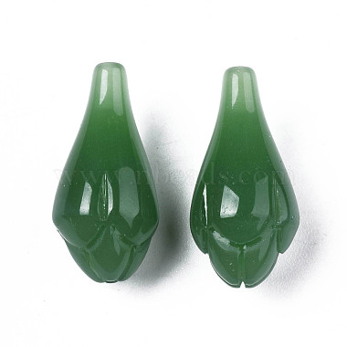 Imitation de perles de verre de jade(GLAA-S054-21A)-2