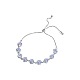 Cubic Zirconia Slider Bracelets for Women(BN5625)-1