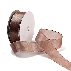 20 Yards Polyester Ribbon, for Gift Wrapping, Sienna, 1 inch(25mm), about 20.00 Yards(18.29m)/Roll(OCOR-Z005-02J)