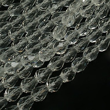 Glass Beads Strands(EGLA-E010-8x12mm-09)-2