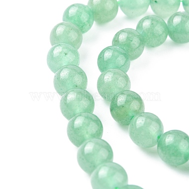 Chapelets de perles en aventurine vert naturel(X-G-G099-8mm-17)-2