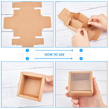 Kraft Paper Cardboard Jewelry Boxes(CON-FH0001-32B)-4
