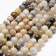 Natural Bamboo Leaf Agate Beads Strands(X-G-F364-02-8mm)-1