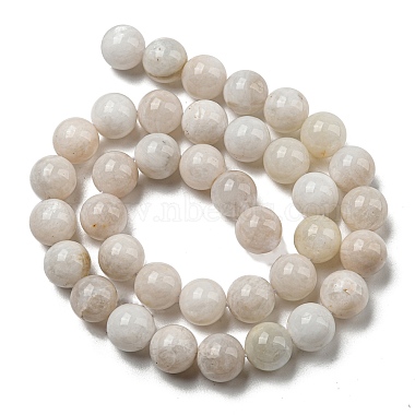 brins de perles de pierre de lune arc-en-ciel naturel(G-N328-024-10mm-AB)-2