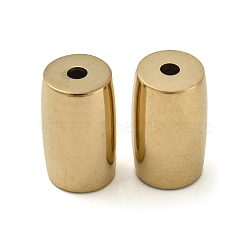 Ion Plating(IP) 304 Stainless Steel Beads, Column, Golden, 13x8x8mm, Hole: 1.8mm(STAS-Q319-06G)