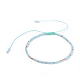 (продажа фабрики ювелирных изделий) регулируемые нейлоновые нити плетеные бусины браслеты(BJEW-JB04374-05)-1