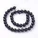 Brins de perles d'onyx noir naturel(X-G-E145-10mm-3B)-2