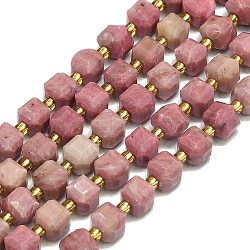 Natural Wood Lace Stone Beads Strand, Faceted, Cube, 6.5~7.5x6.5~7.5x6.5~7.5mm, Hole: 1.2mm, about 43~44pcs/strand, 15.35''~15.55''(39~39.5cm)(G-I376-D04-01)