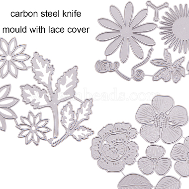 Carbon Steel Cutting Dies Stencils(DIY-SC0008-98)-5