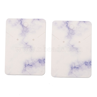 Medium Slate Blue Paper Earring Display Cards