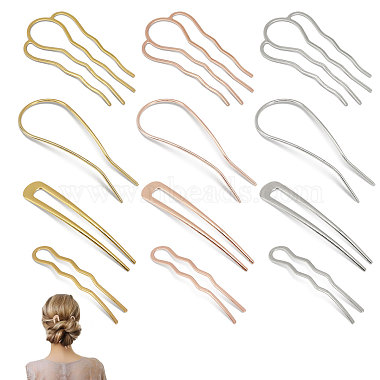 Brass Hair Forks