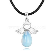 Angel Opalite Pendant Necklaces, No Size(OH8264-10)