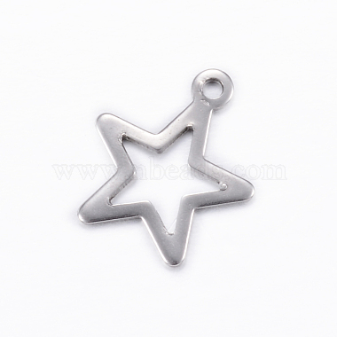 Stainless Steel Color Star 304 Stainless Steel Charms