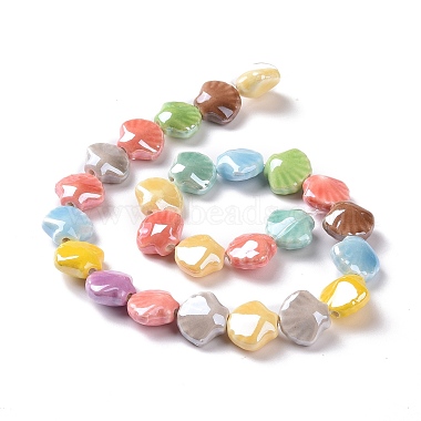 Handmade Porcelain Beads Strands(X-PORC-K003-03)-3