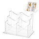 4-Slot Transparent Acrylic Business Name Card Display Stands(ODIS-WH0030-64A)-1