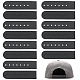 PE Plastic 7 Holes Hats Replacement Fasteners Buckle(FIND-BC0003-50)-1