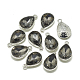 Alloy Glass Charms(PALLOY-T028-7x10mm-03)-1