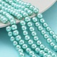 Chapelets de perles rondes en verre peint(HY-Q003-6mm-32)-1