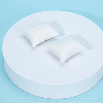 Mini Pillow, Simulated Cushion, Dollhouse Household Accessories, for Miniature Bedroom, None, 46~50x34~43x18~31mm