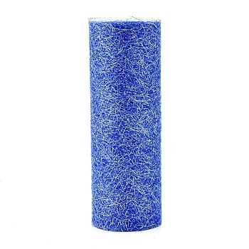 Mesh Ribbon Roll, Spider Web Trim Ribbon Roll, for DIY Craft Gift Packaging, Home Party Wall Decoration, Royal Blue, 6 inch(15cm),  10yards/roll