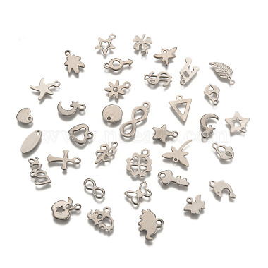 Stainless Steel Color Others Stainless Steel Charms